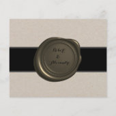 wünscht, dass der Bald Frau Brautparty-Karte wird Flyer (Hinten)