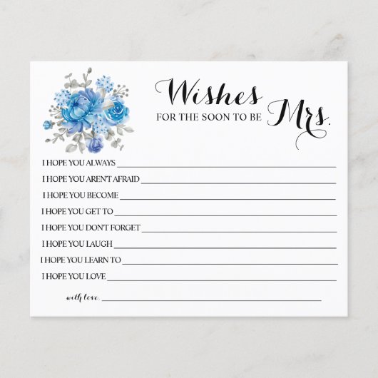 wünscht, dass der Bald Frau Brautparty-Karte wird Flyer (Vorne)