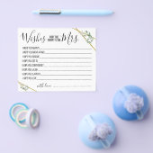 wünscht, dass der Bald Frau Green Shower Card wird Flyer (Einzeln)