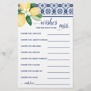 wünscht, dass der Bald Frau mediterrane Zitronen w Flyer