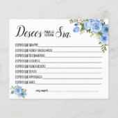 wünscht, dass der Bald Frau Ratenkarte wird (Rückseite)