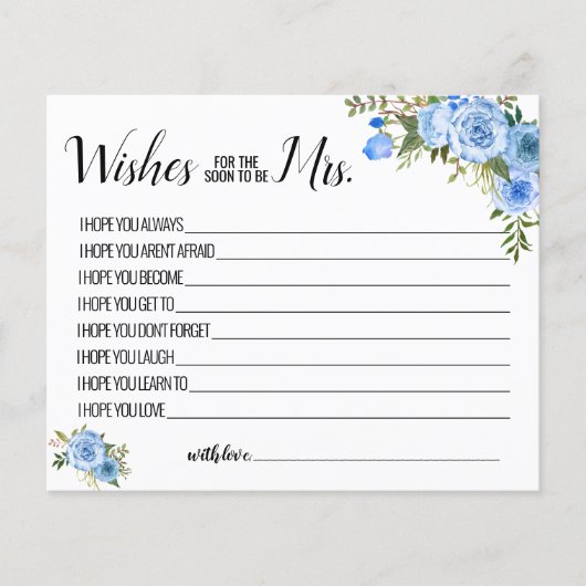 wünscht, dass der Bald Frau Ratenkarte wird (Vorderseite)