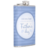 wünscht euch glücklichen Vatertag Flachmann (Rechts)