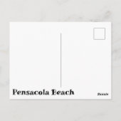 Wünscht euch, ihr wäret hier Beach Postkarte (Rückseite)