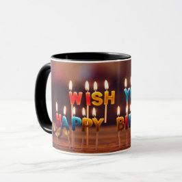 WÜNSCHT IHNEN GLÜCKLICH BIRTHTAG TASSE