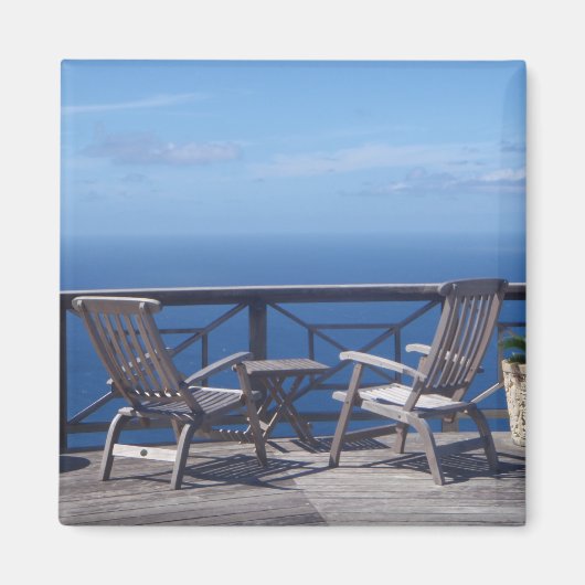 "Wünscht ihr euch hier zu befinden" Magnet (Vorne)