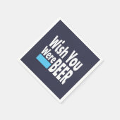 Wünscht, ihr seiet lustig serviette (Ecke)