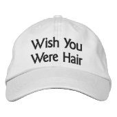 Wünscht, ihr wäret Baseball Cap Bestickte Baseballkappe (Vorderseite)