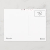 Wünscht, ihr wäret hier! postkarte (Rückseite)