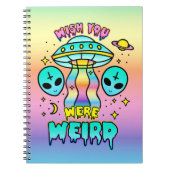 Wünscht, komisch zu sein - Außerirdischen Notizblock (Vorderseite)