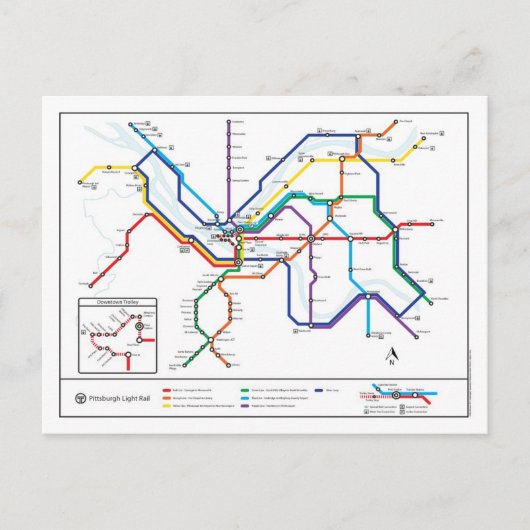 Wünscht, wir wären hier Postcard Postkarte (Vorderseite)