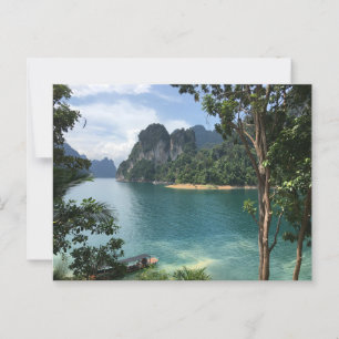 Wünscht, wir wären hier! Shot aus Thailand. Postkarte