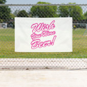 Wünschte, du wärest Bier! Banner (Insitu)