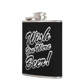 Wünschte, du wärest Bier! Flachmann (Links)