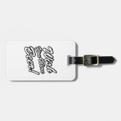 Wünschte, du wärest Bier! Gepäckanhänger (Vorderseite horizontal)