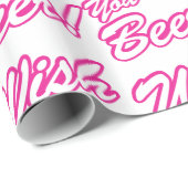 Wünschte, du wärest Bier! Geschenkpapier (Rolleneckpunkt)