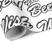 Wünschte, du wärest Bier! Geschenkpapier (Rolleneckpunkt)