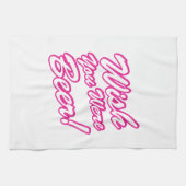 Wünschte, du wärest Bier! Handtuch (Horizontal)