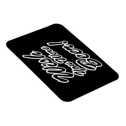 Wünschte, du wärest Bier! Magnet (Rechte Seite)