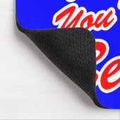 Wünschte, du wärest Bier! Mousepad (Ecke)