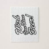 Wünschte, du wärest Bier! Puzzle (Vertikal)