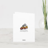 Wünschte, du wärest hier. Valentinenkarte. Feiertagskarte (Rückseite)