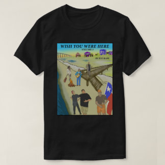 Wünschte, du wärst 3 hier dunkel T-Shirt