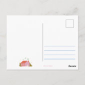 Wünschte, du wärst hier Postkarte (Rückseite)