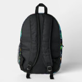 Wünschte ich bedruckter rucksack (Rückseite)