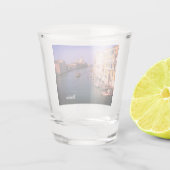 Wünschte, ich wäre in Venedig Italien auf dem Wass Schnapsglas (Rückseite)
