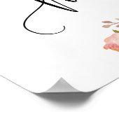 wünschten Sie wären hier Gedenktafel Poster (Ecke)