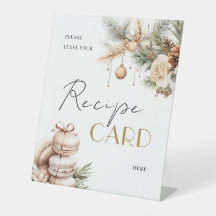 Wunschtisch für Weihnachten-Brautparty