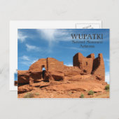 Wupatki Postcard! Postkarte (Vorne/Hinten)