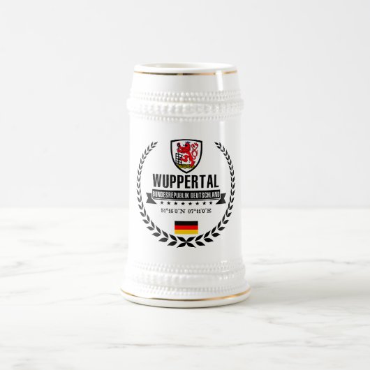 Wuppertal Bierglas (Mittel)