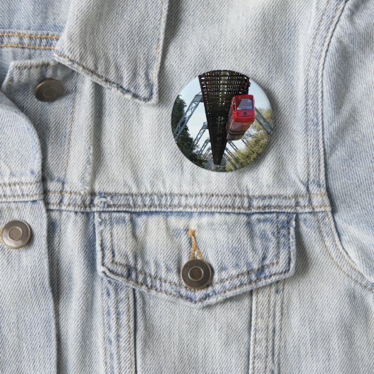 Wuppertal Floating Train / Wuppertaler Schwebebahn Button (Beispiel)