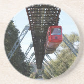 Wuppertal Floating Train / Wuppertaler Schwebebahn Getränkeuntersetzer (Vorne)