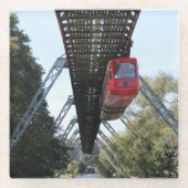 Wuppertal Floating Train / Wuppertaler Schwebebahn Glasuntersetzer (Vorderseite)