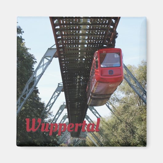 Wuppertal Floating Train / Wuppertaler Schwebebahn Magnet (Vorne)