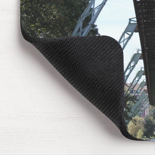 Wuppertal Floating Train / Wuppertaler Schwebebahn Mousepad (Ecke)