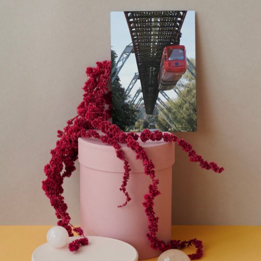 Wuppertal Floating Train / Wuppertaler Schwebebahn Postkarte