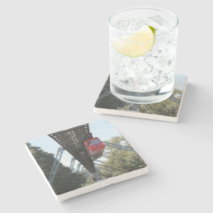 Wuppertal Floating Train / Wuppertaler Schwebebahn Steinuntersetzer