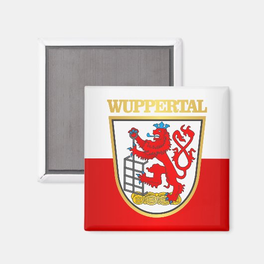 Wuppertal Magnet (Vorderseite/Rückseite)