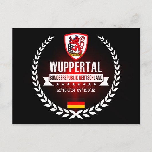 Wuppertal Postkarte (Vorderseite)