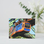 Wuppertal Schwebebahn in Elberfeld Postkarte (Stehend Vorderseite)