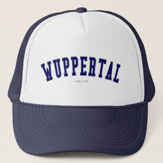 Wuppertal Truckerkappe (Vorderseite)