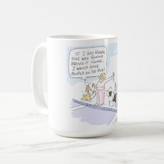 Würde auf der Wolldecke TASSE gekackt haben (Vorderseite Links)