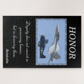 Würde besteht nicht darin, Ehren zu besitzen Puzzle (Horizontal)