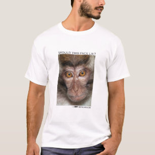 Würde dieses Gesicht liegen? Macaqueaffe T-Shirt