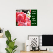 Wurde ein Krankenschwesterkunstdrucke rosa Poster (Heimbüro)