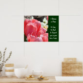 Wurde ein Krankenschwesterkunstdrucke rosa Poster (Küche)